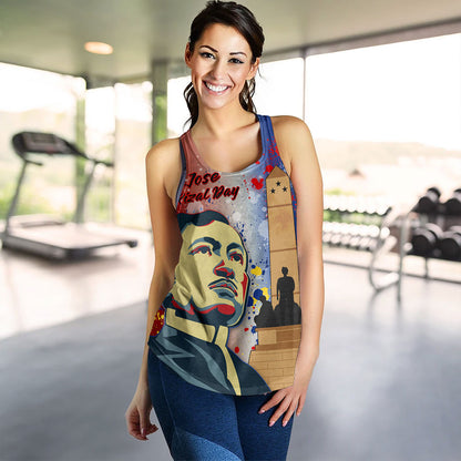 Philippines Filipinos Women Tank Rizal Monument On Rizal Day Background Texture Brush Style