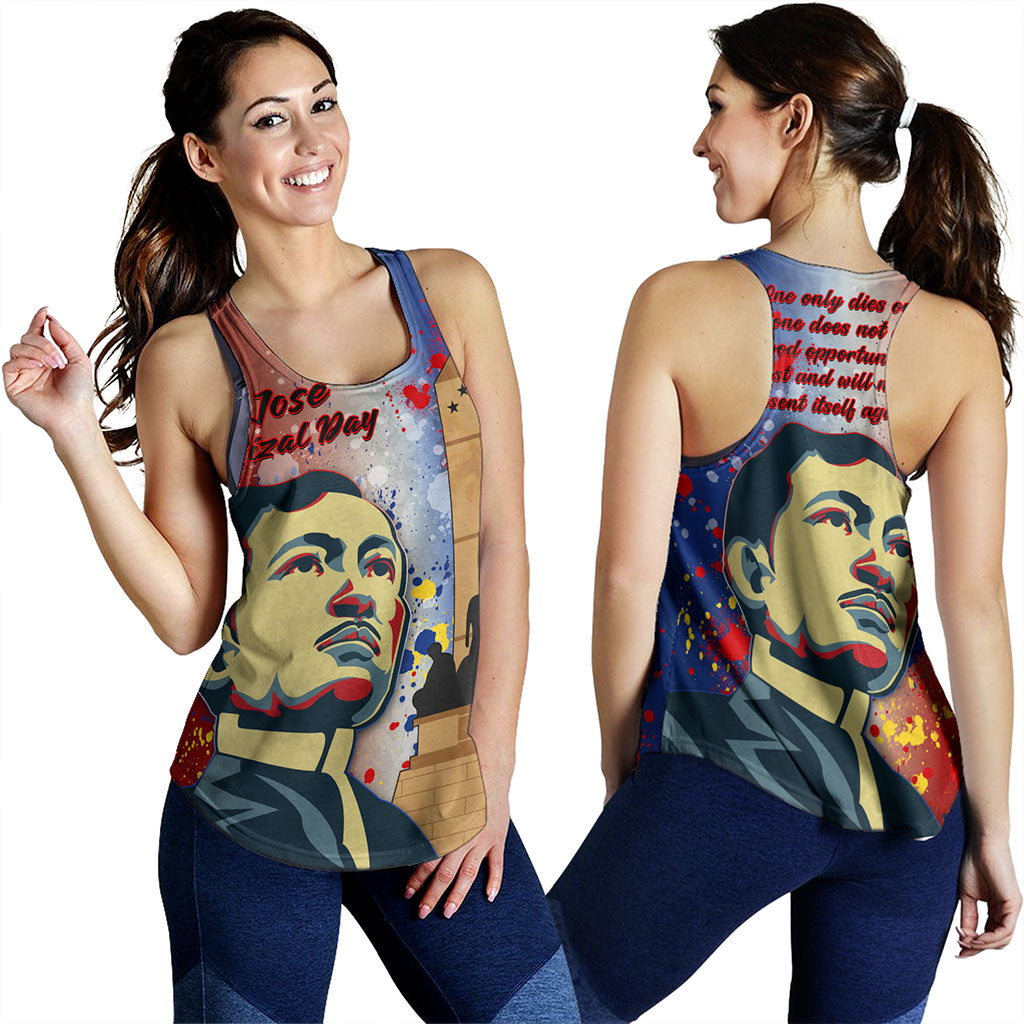 Philippines Filipinos Women Tank Rizal Monument On Rizal Day Background Texture Brush Style