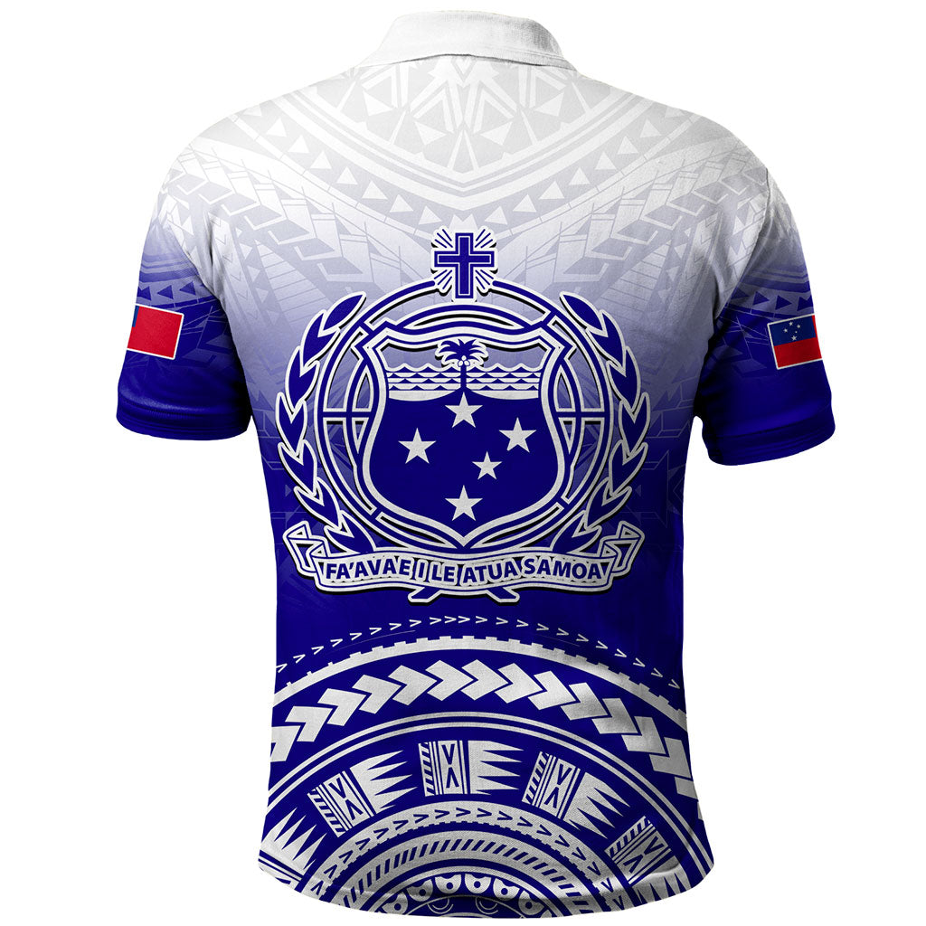 Samoa Polo Shirt Polynesian Tribal Island Design