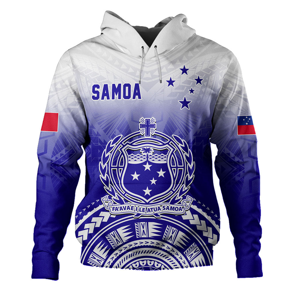 Samoa Hoodie Polynesian Tribal Island Design