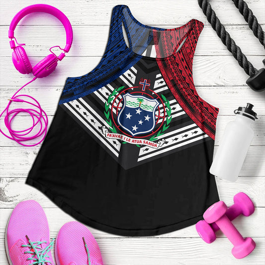 Samoa Women Tank Tribal Pacific Design