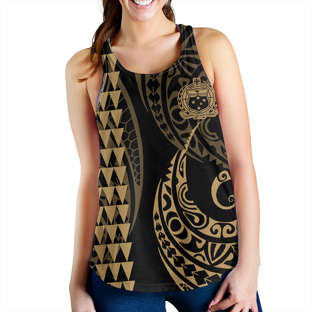 Samoa Women Tank Kakau Style Ver.1
