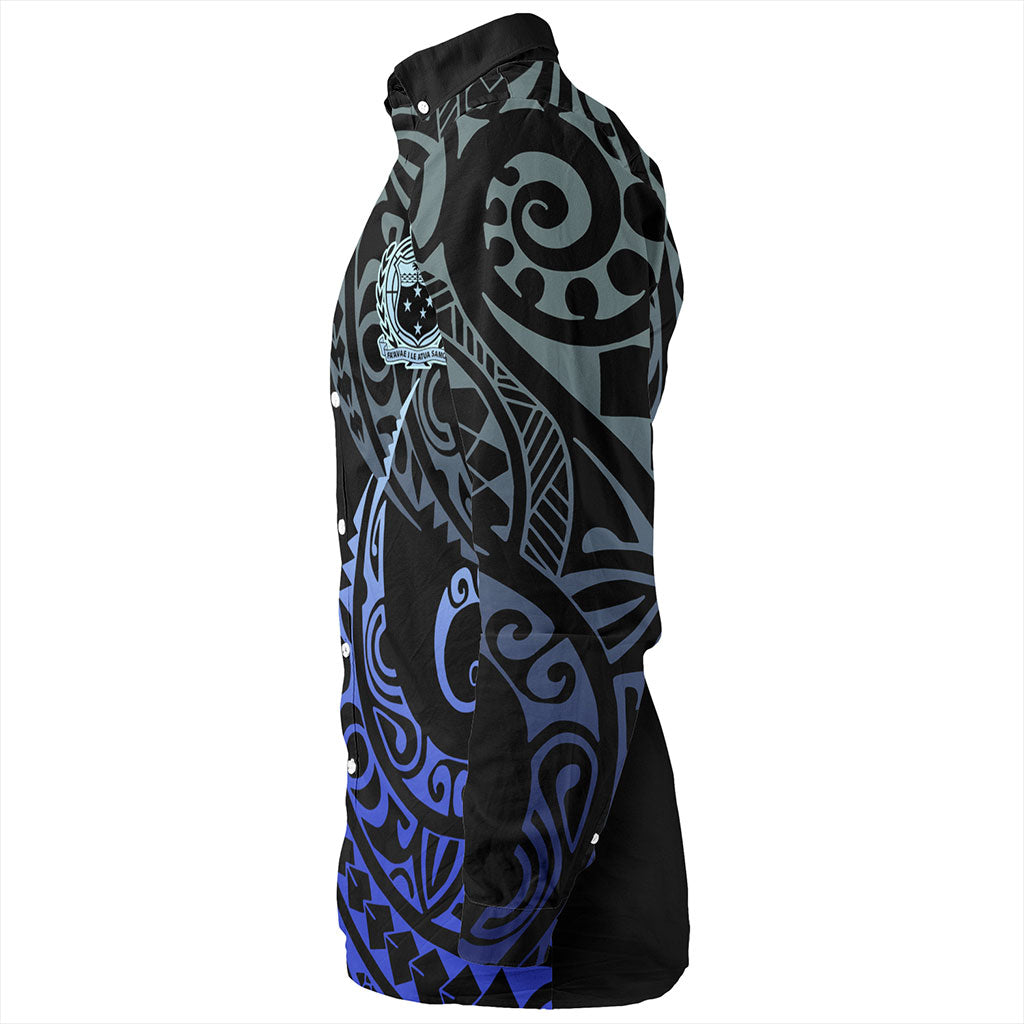 Samoa Long Sleeve Shirt Kakau Style