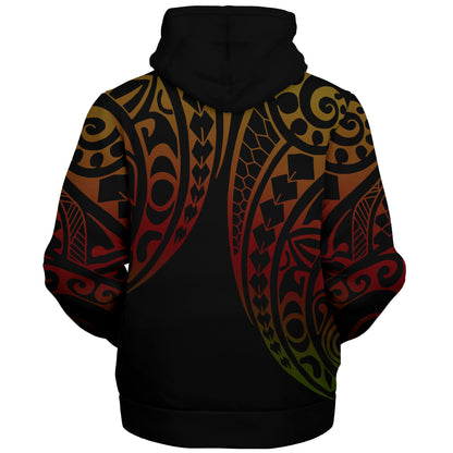 Guam Sherpa Hoodie Kakau Style