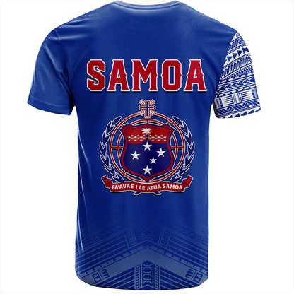 Samoa T-Shirt Coat Of Arms Tattoo Roman Reigns