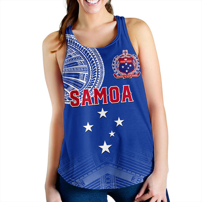 Samoa Women Tank Coat Of Arms Tattoo Roman Reigns