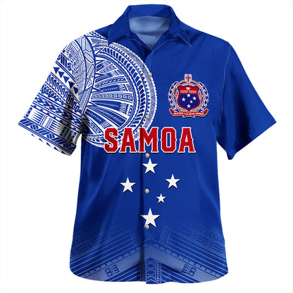 Samoa Hawaiian Shirt Coat Of Arms Tattoo Roman Reigns