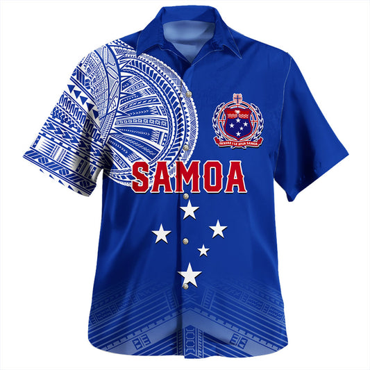 Samoa Hawaiian Shirt Coat Of Arms Tattoo Roman Reigns