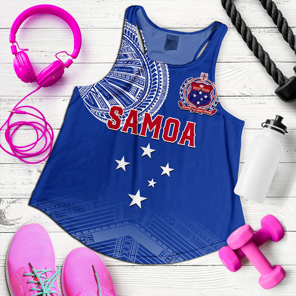 Samoa Women Tank Coat Of Arms Tattoo Roman Reigns