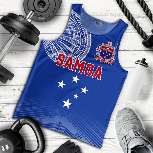 Samoa Tank Top Coat Of Arms Tattoo Roman Reigns