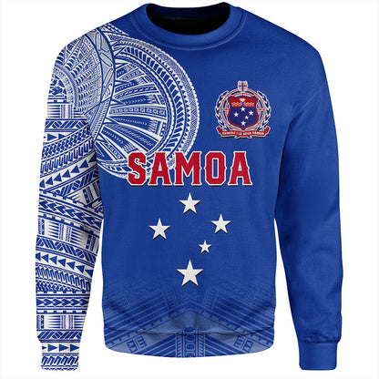 Samoa Sweatshirt Coat Of Arms Tattoo Roman Reigns