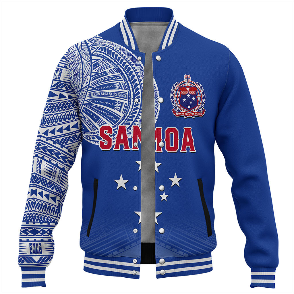 Samoa Baseball Jacket Coat Of Arms Tattoo Roman Reigns