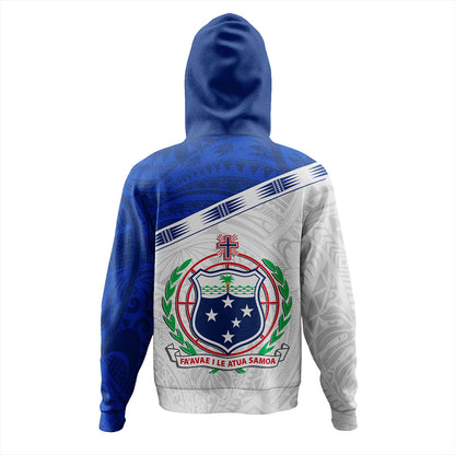 Samoa Hoodie Coat Of Arms Tribal