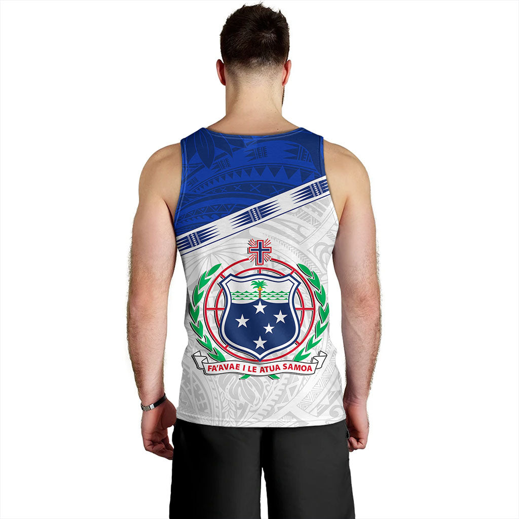 Samoa Tank Top Coat Of Arms Tribal