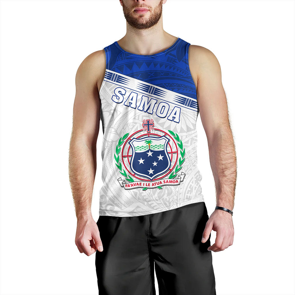 Samoa Tank Top Coat Of Arms Tribal