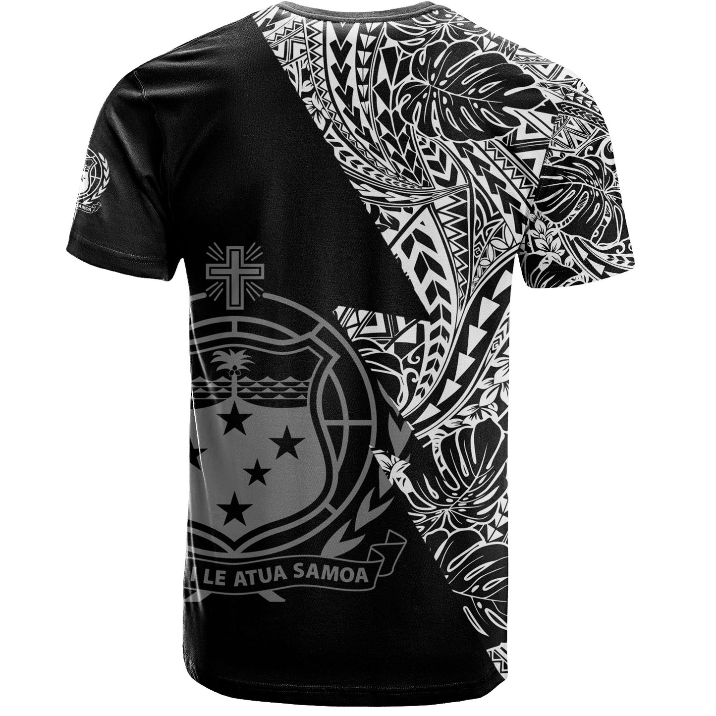Samoa Custom Personalised T-Shirt Flash Style