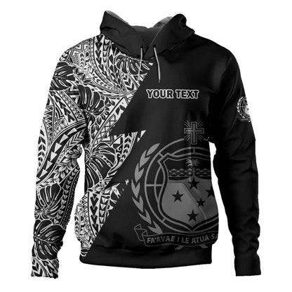 Samoa Custom Personalised Hoodie Flash Style