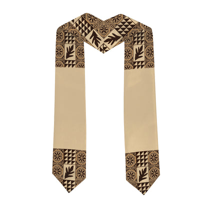 Samoa Graduation Stole Custom Class 2026 Tapa Traditional Style