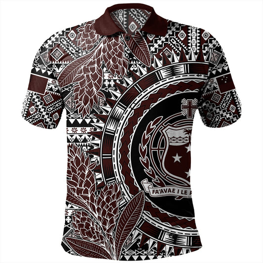 Samoa Polo Shirt Masi Dobby Special Design