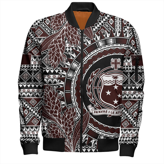 Samoa Bomber Jacket Masi Dobby Special Design