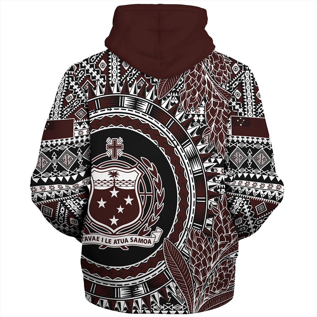 Samoa Sherpa Hoodie Masi Dobby Special Design