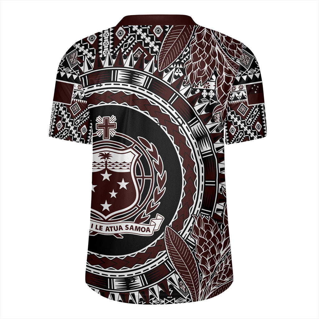 Samoa Rugby Jersey Masi Dobby Special Design