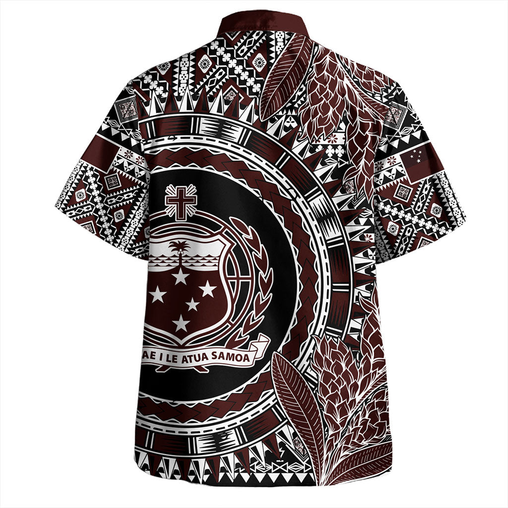 Samoa Hawaiian Shirt Masi Dobby Special Design