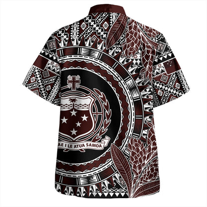 Samoa Hawaiian Shirt Masi Dobby Special Design