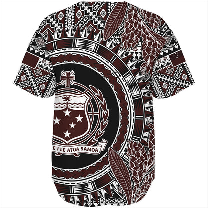 Samoa Baseball Shirt Masi Dobby Special Design