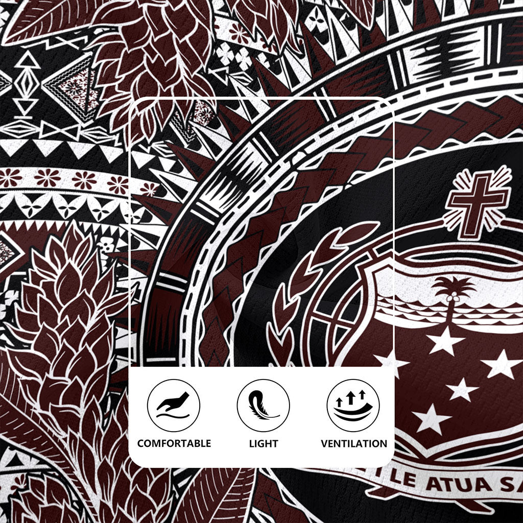 Samoa Rugby Jersey Masi Dobby Special Design