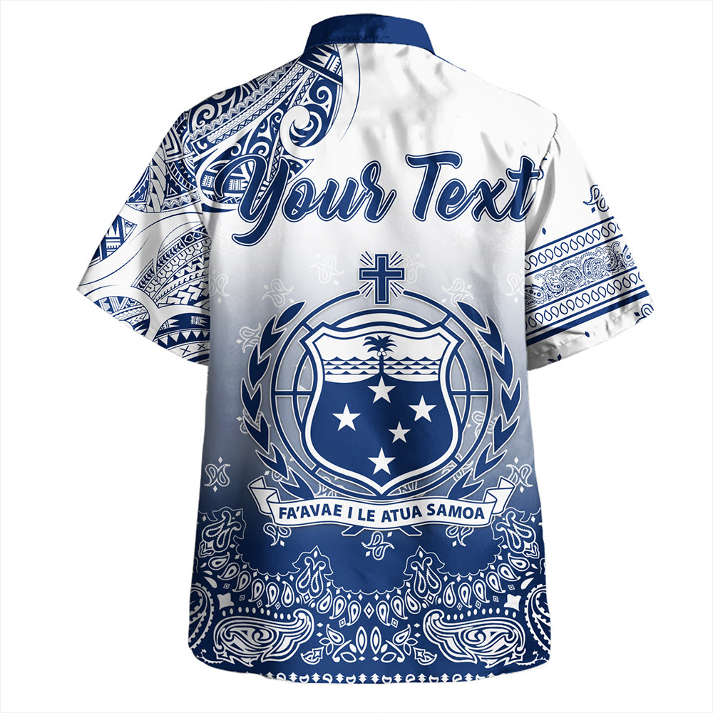 Samoa Hawaiian Shirt Custom Pattern With Paisley Style