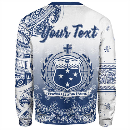 Samoa Sweatshirt Custom Pattern With Paisley Style
