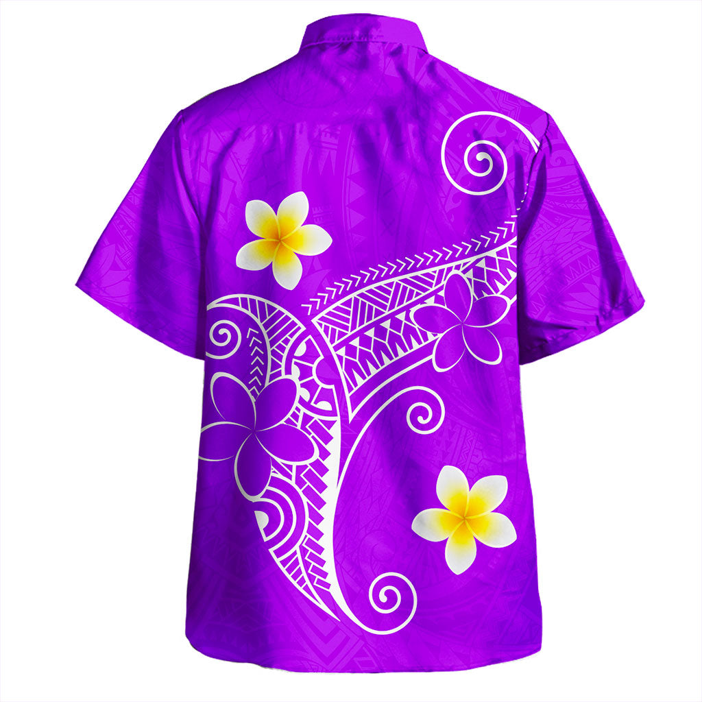 Samoa Hawaiian Shirt Polynesia Floral Tribal Ver.1