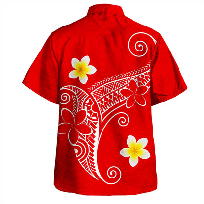 Samoa Hawaiian Shirt Polynesia Floral Tribal Ver.1