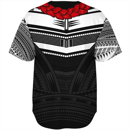 Samoa Baseball Shirt Ula Fala Tatau Design