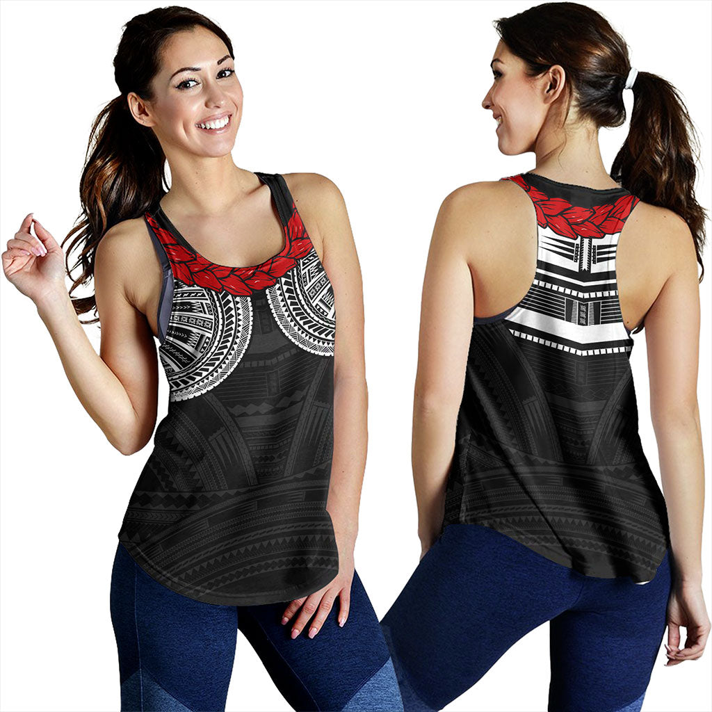 Samoa Women Tank Ula Fala Tatau Design
