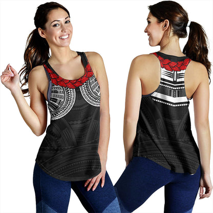 Samoa Women Tank Ula Fala Tatau Design