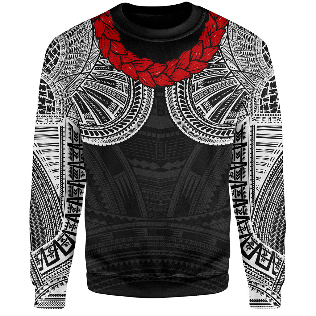 Samoa Sweatshirt Ula Fala Tatau Design