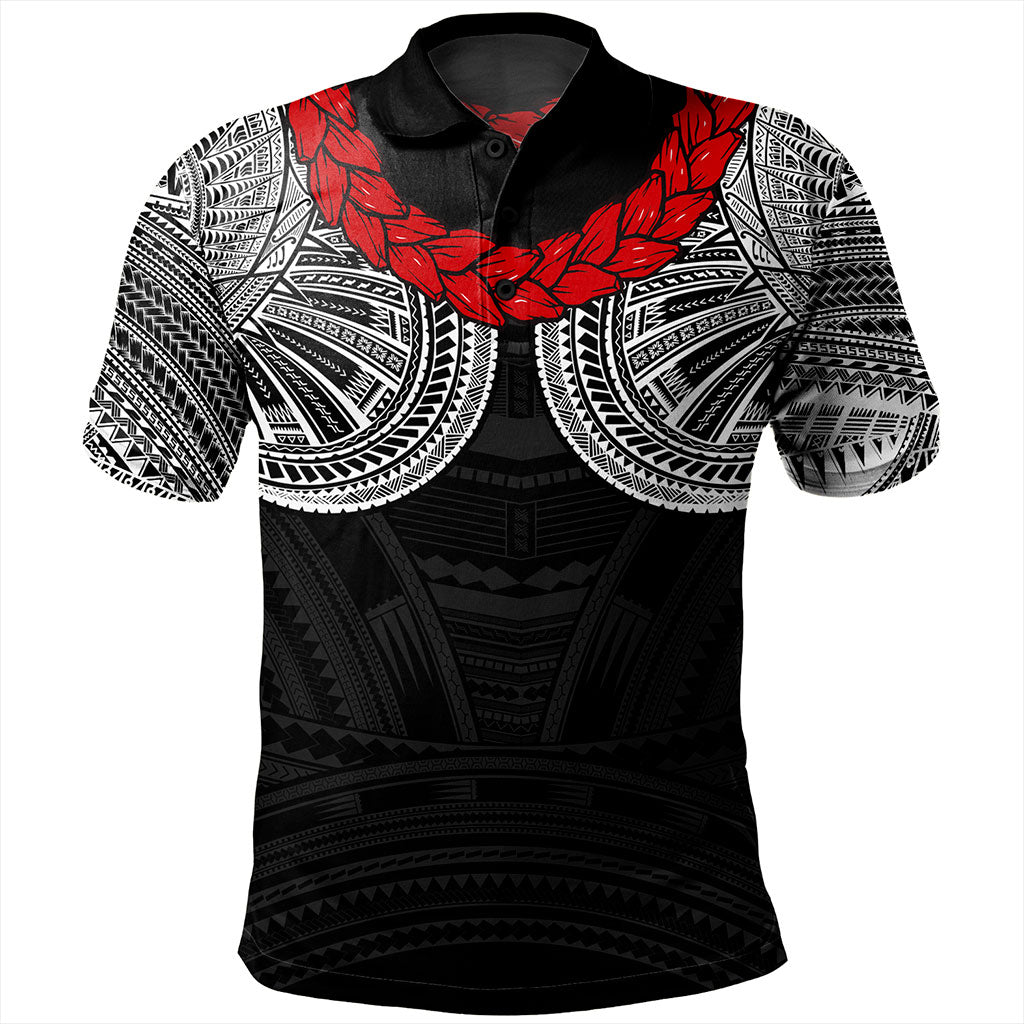 Samoa Polo Shirt Ula Fala Tatau Design
