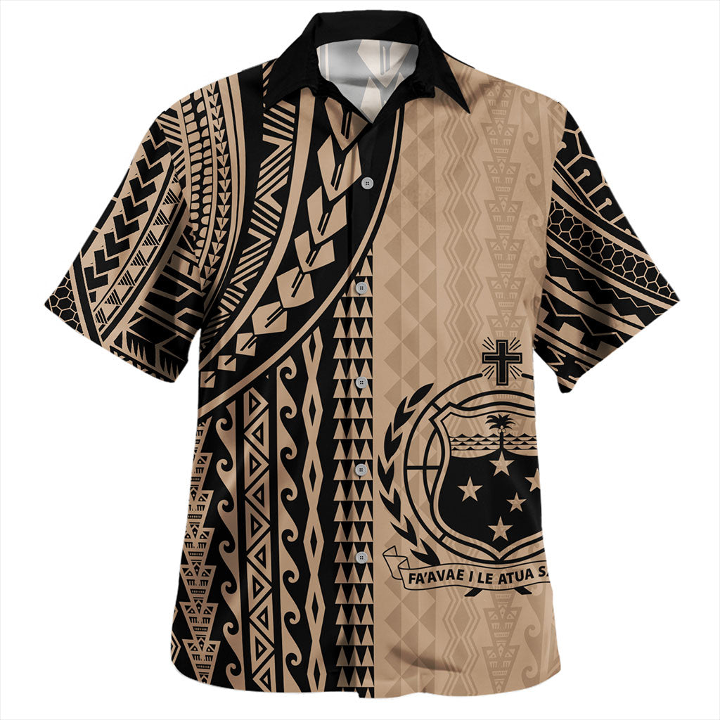 Samoa Hawaiian Shirt Polynesian Tattoo