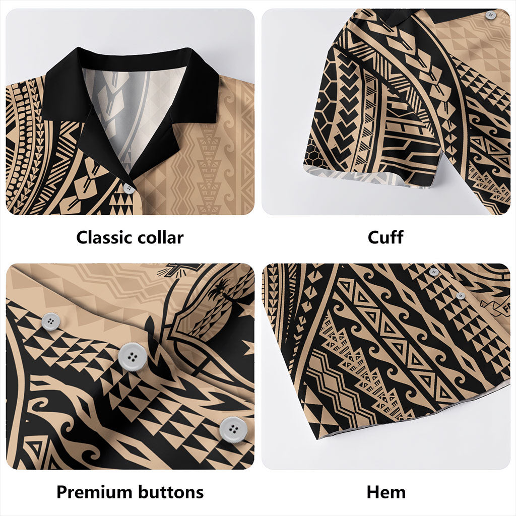 Samoa Hawaiian Shirt Polynesian Tattoo