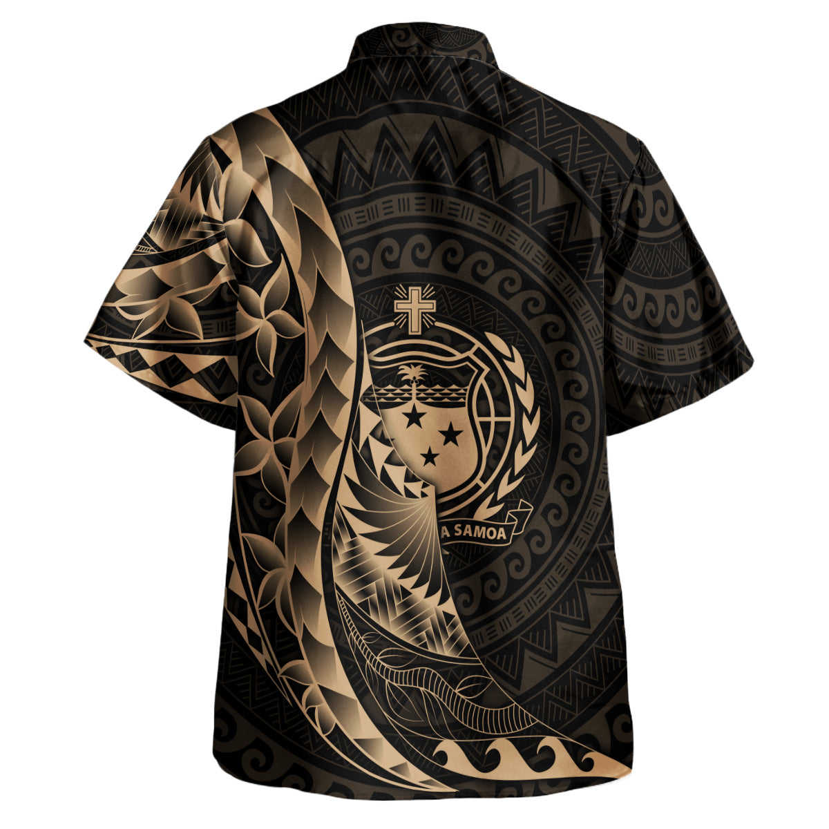 Samoa Custom Personalised Hawaiian Shirt Polynesian Pattern Style