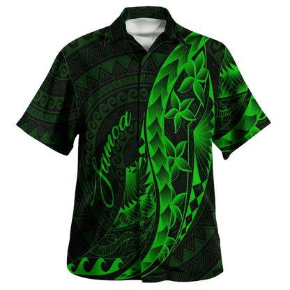 Samoa Custom Personalised Hawaiian Shirt Polynesian Pattern Style