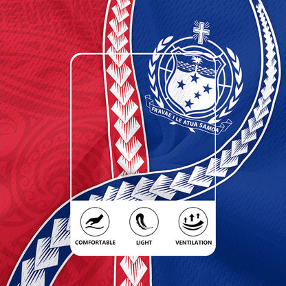 Samoa Rugby Jersey Tribal Polynesian In My Heart