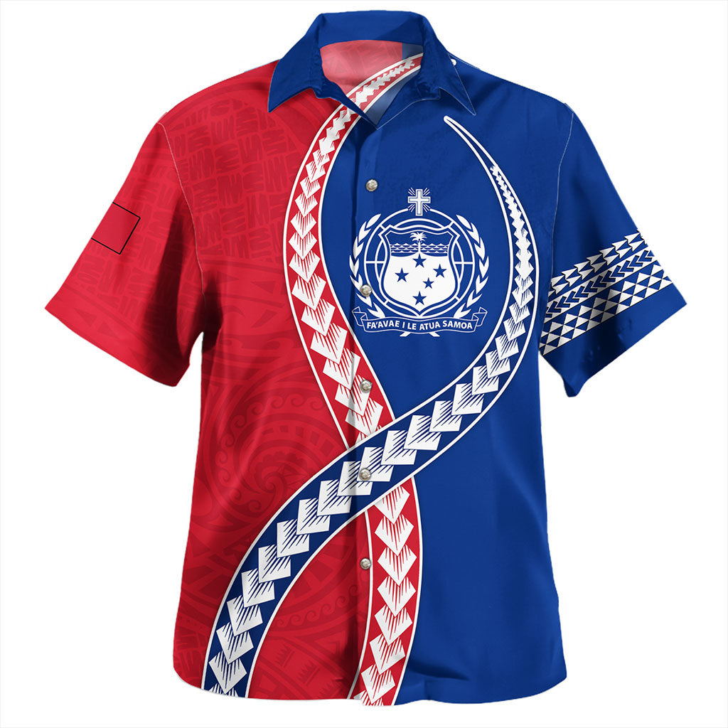 Samoa Hawaiian Shirt Tribal Polynesian In My Heart