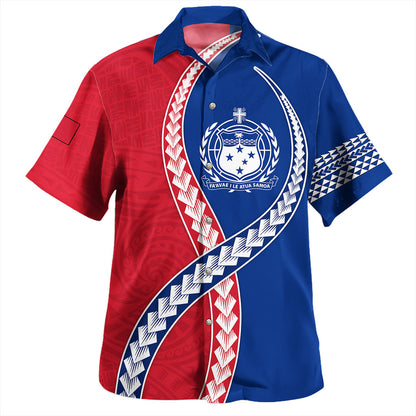 Samoa Hawaiian Shirt Tribal Polynesian In My Heart