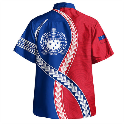 Samoa Hawaiian Shirt Tribal Polynesian In My Heart