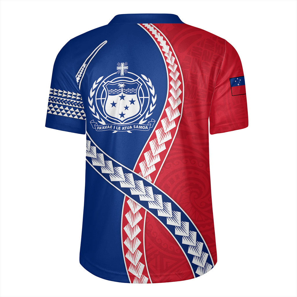 Samoa Rugby Jersey Tribal Polynesian In My Heart