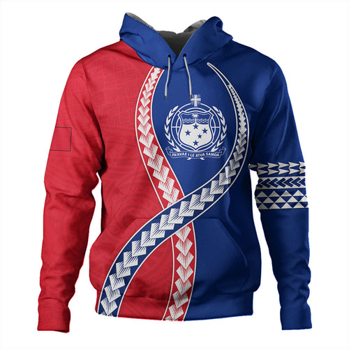 Samoa Hoodie Tribal Polynesian In My Heart