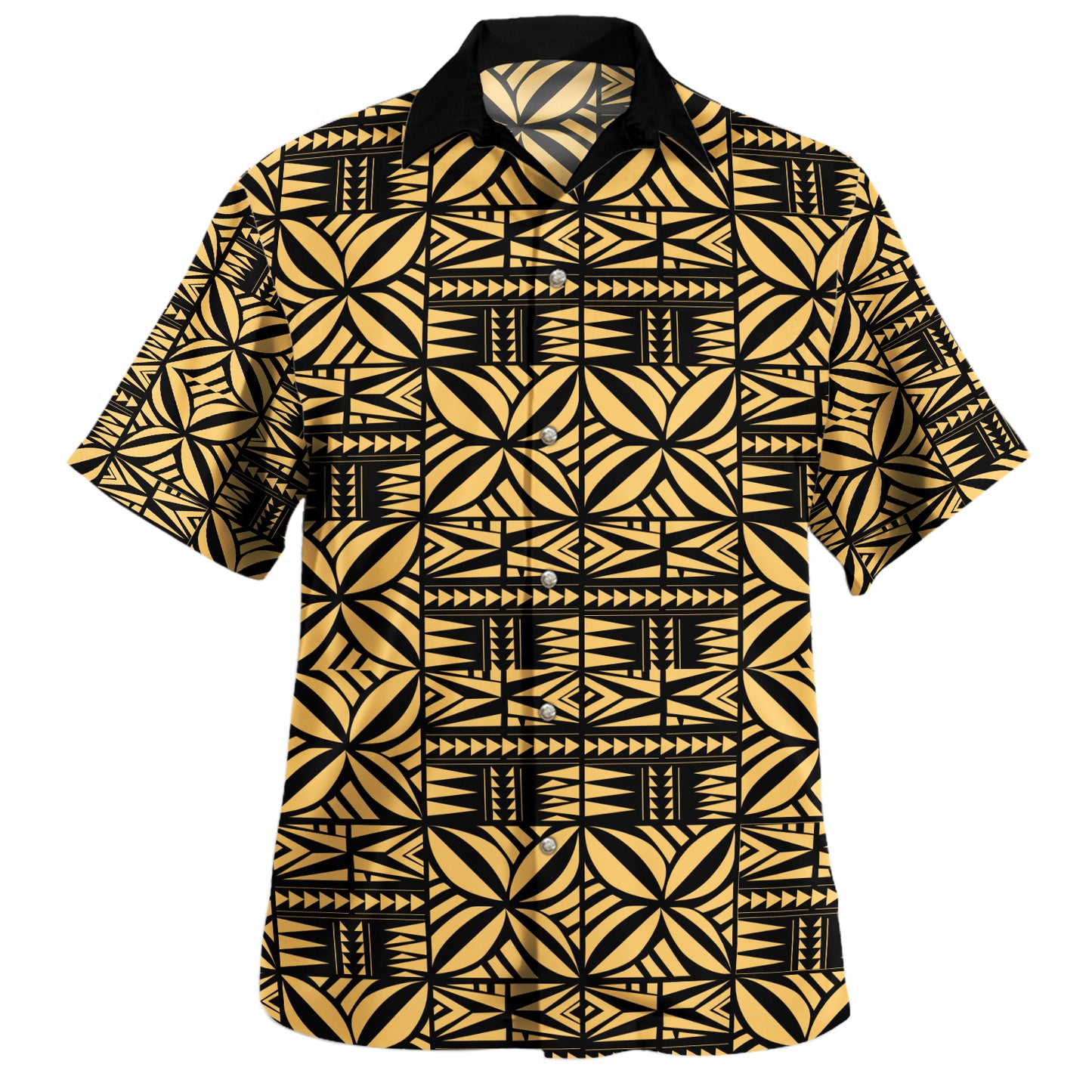Samoa Combo Short Sleeve Dress And Shirt Design Stretch Print Fabric